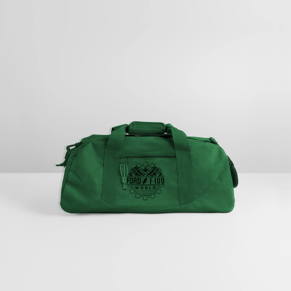 Recycled Duffel Bag - forest green