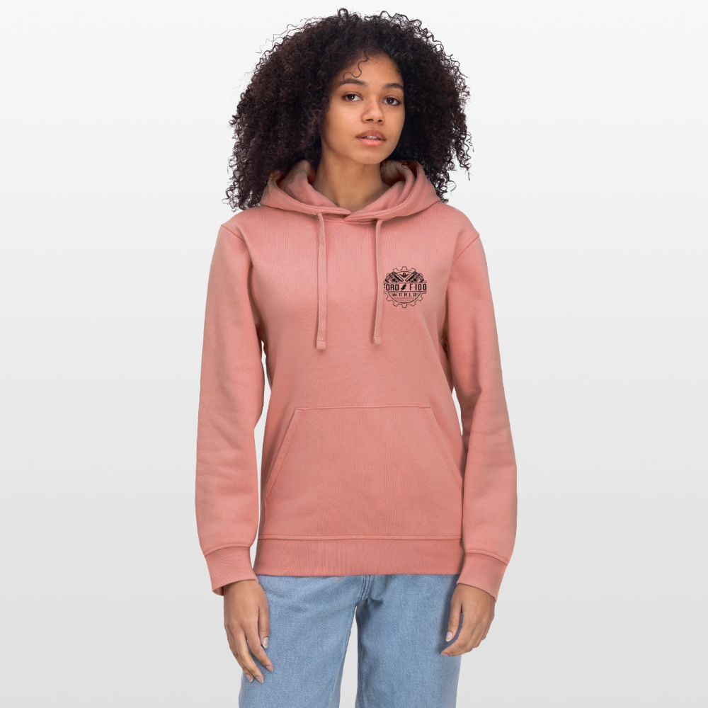 Stanley/Stella Drummer Unisex Organic Hoodie - canyon pink