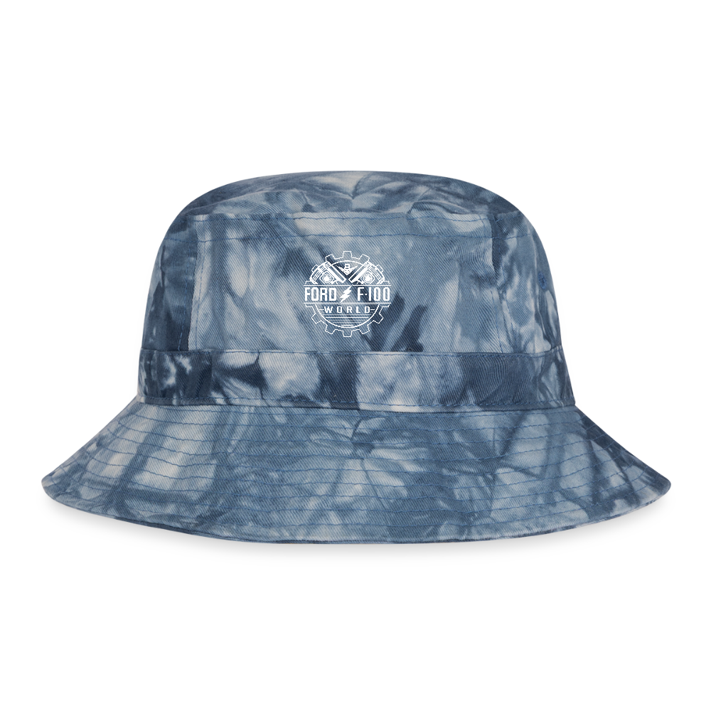 Tie Dye Bucket Hat - navy Tie Dye