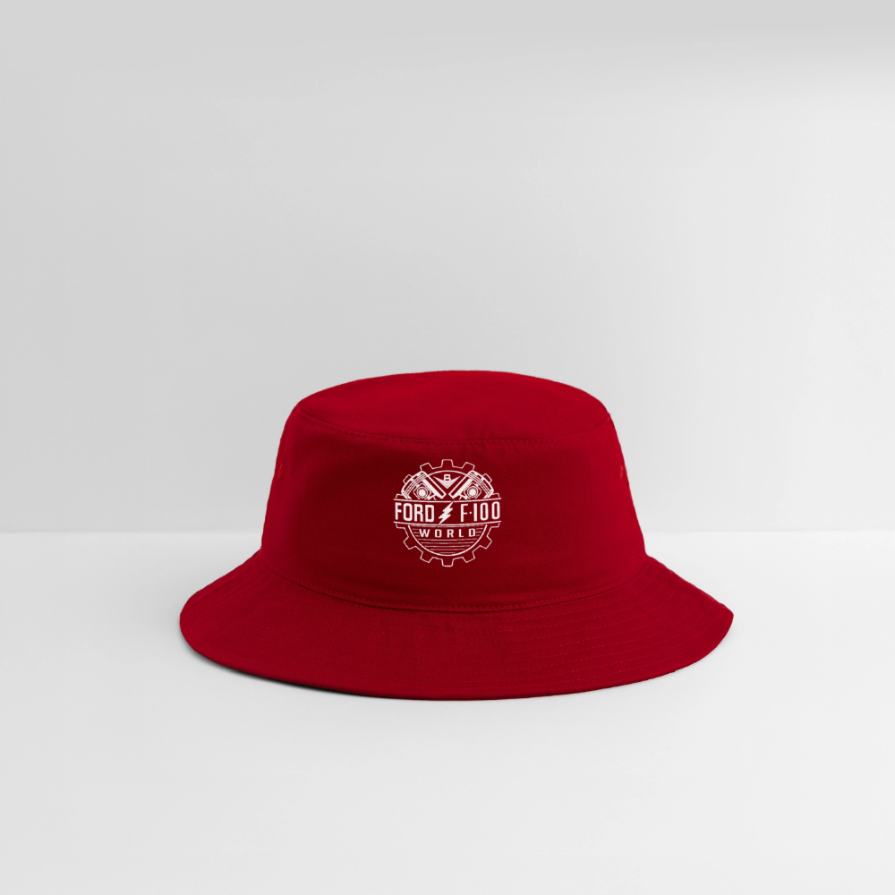 Bucket Hat - red