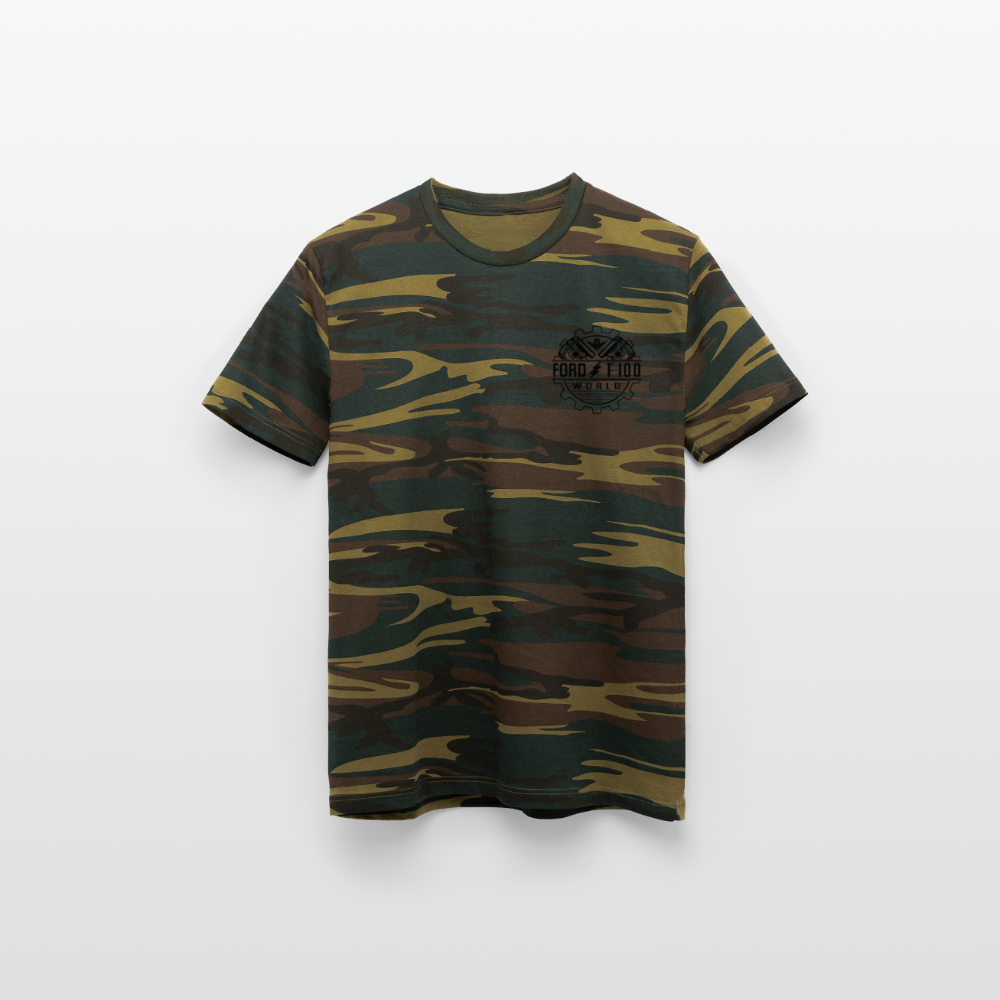 Unisex Camo Tee - green camo