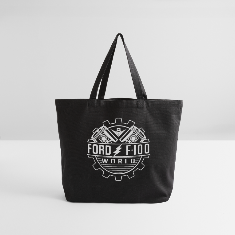 Eco-Friendly Cotton Tote - black