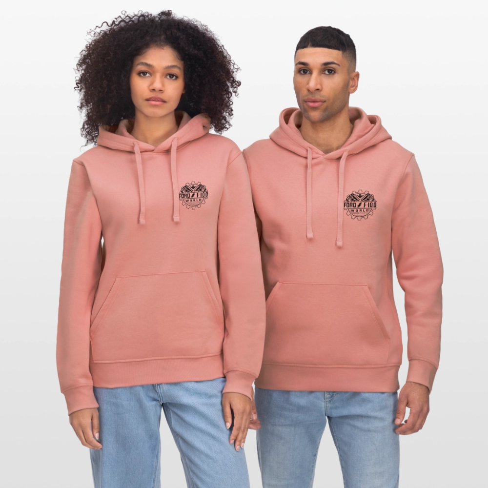 Stanley/Stella Drummer Unisex Organic Hoodie - canyon pink