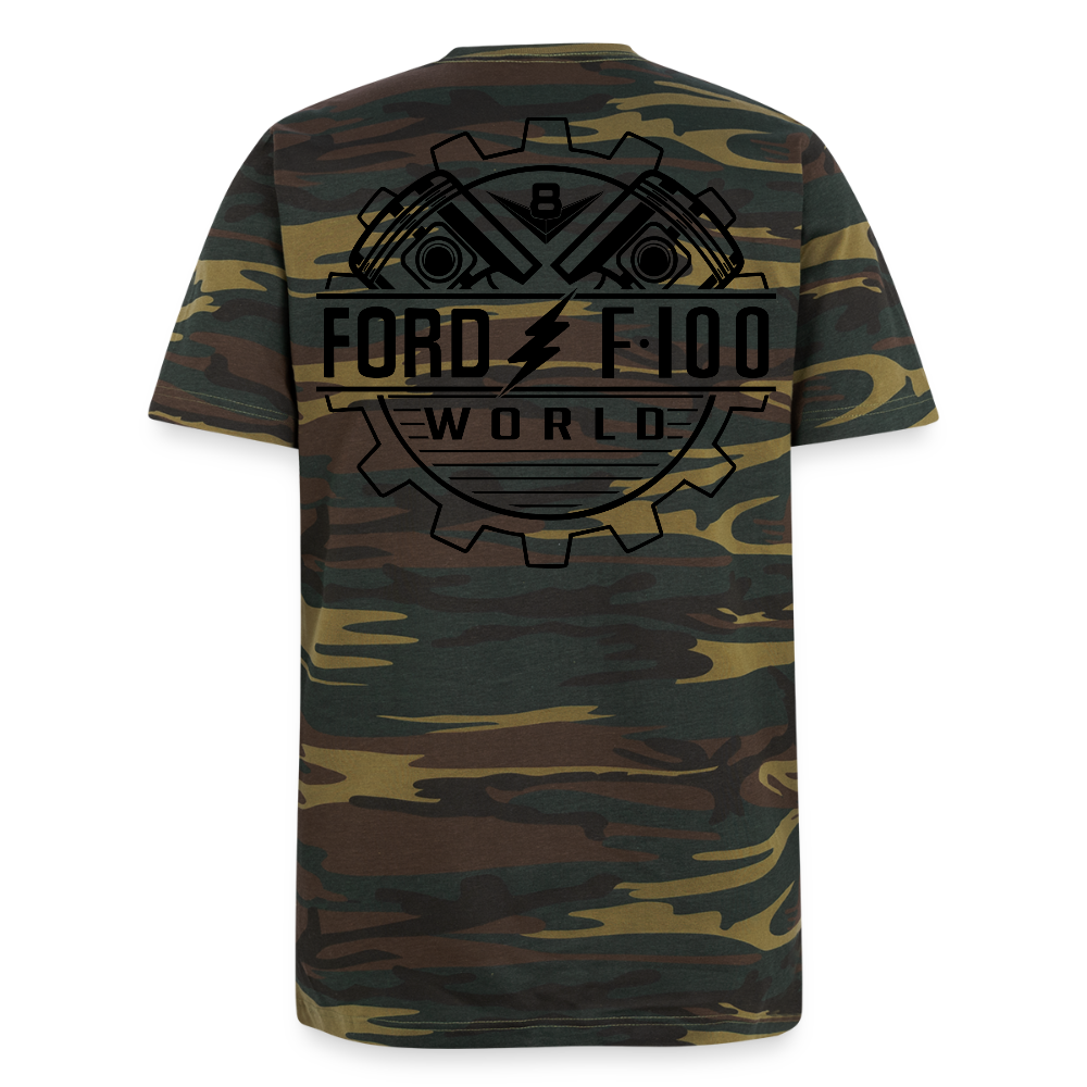 Unisex Camo Tee - green camo