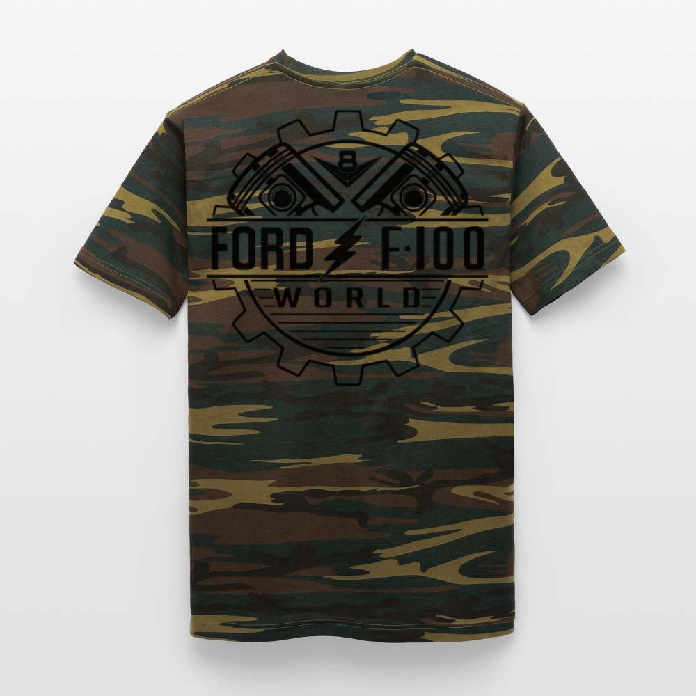 Unisex Camo Tee - green camo