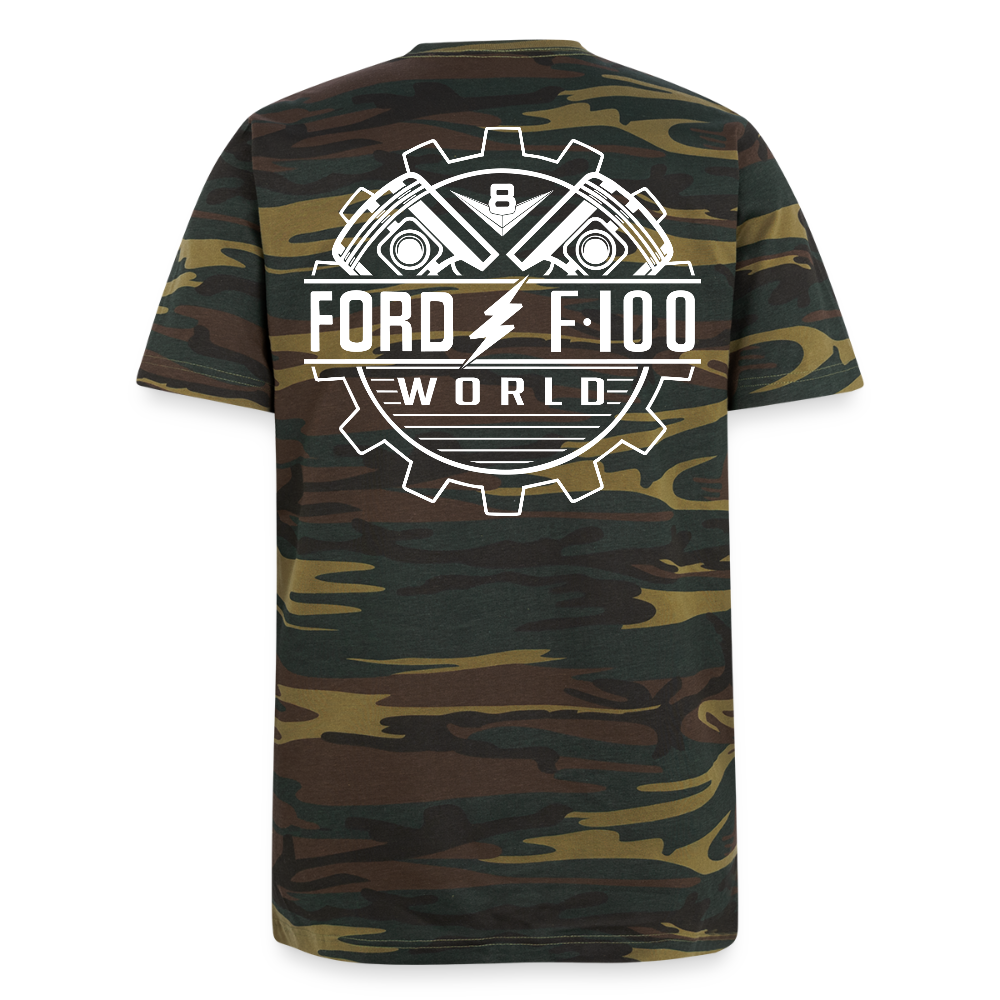 Unisex Camo Tee - green camo