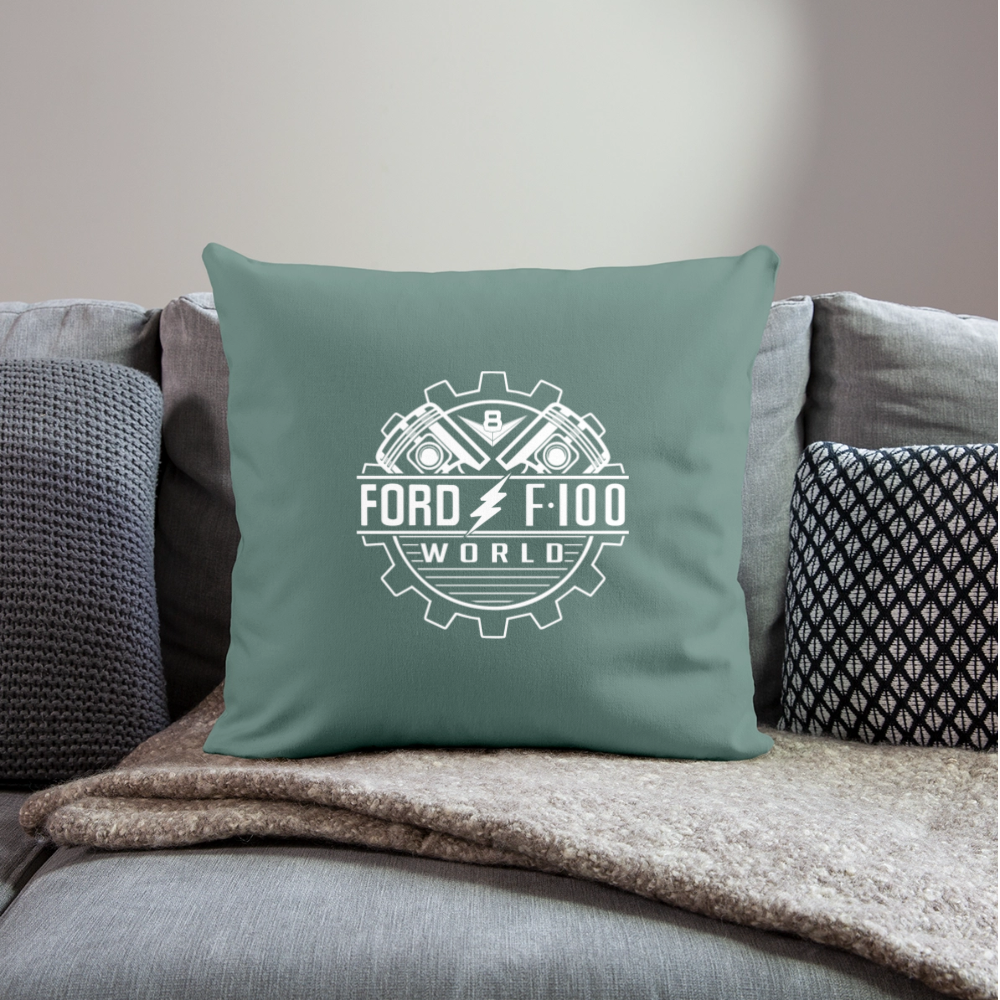 Throw Pillow Cover 18” x 18” - cypress green