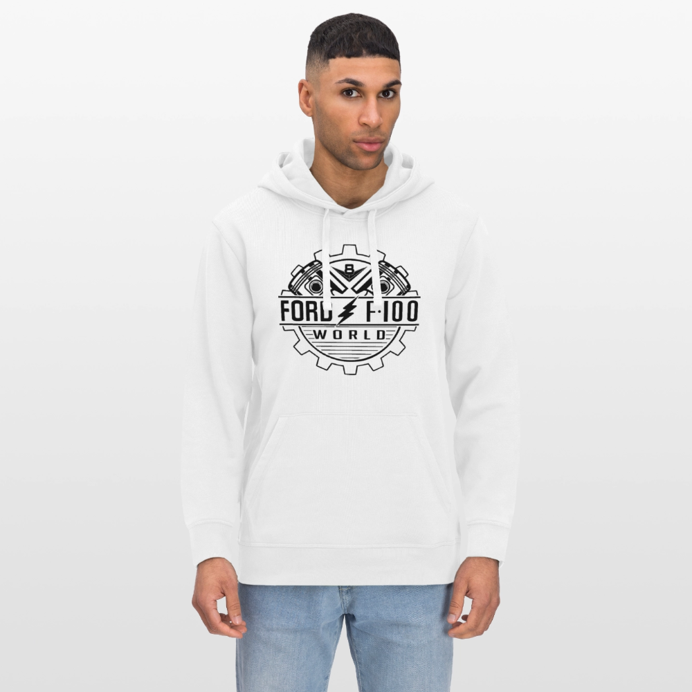 Stanley/Stella Drummer Unisex Organic Hoodie - white