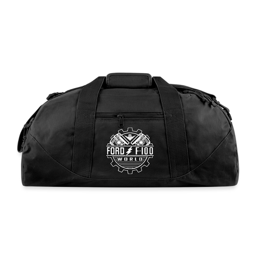 Recycled Duffel Bag - black