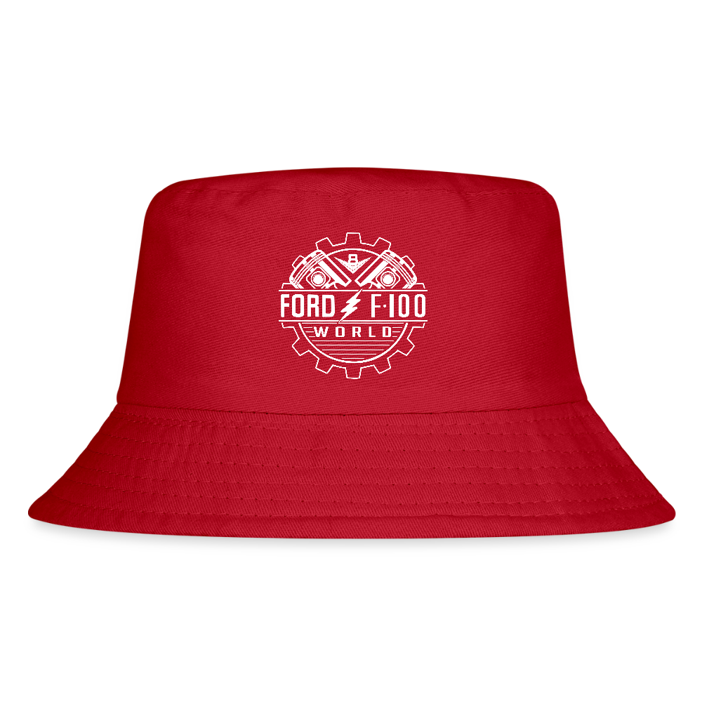 Kid's Bucket Hat - red
