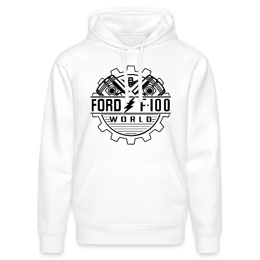 Stanley/Stella Drummer Unisex Organic Hoodie - white
