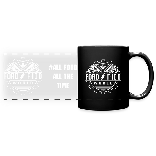 Full Color Panoramic Mug - black