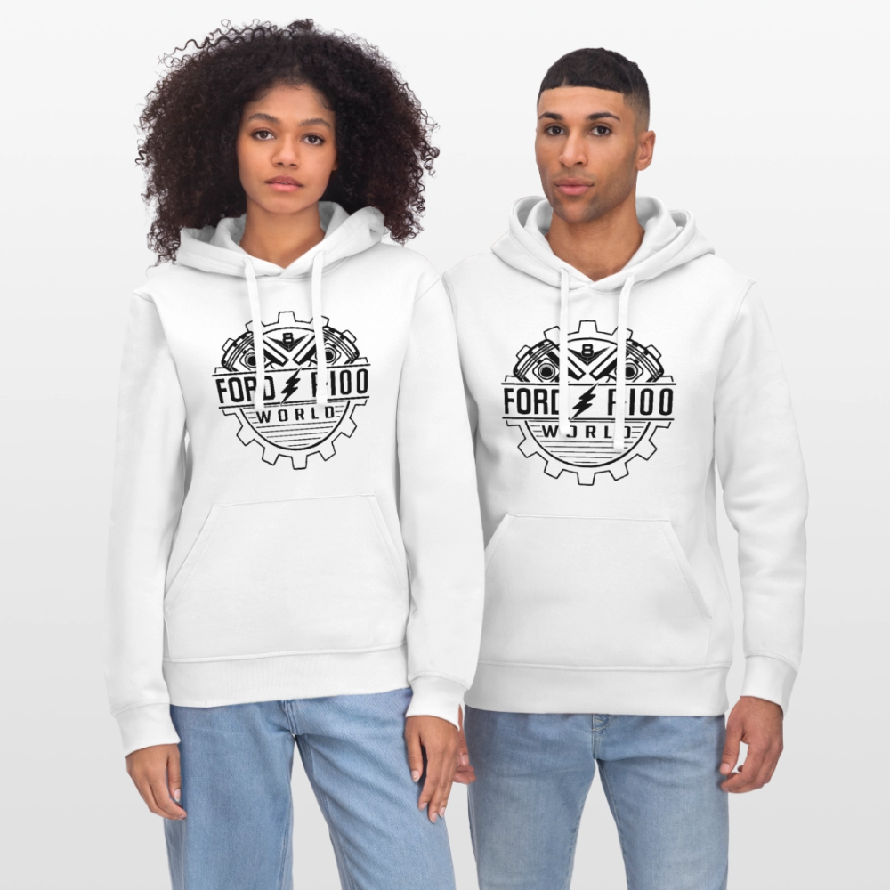Stanley/Stella Drummer Unisex Organic Hoodie - white