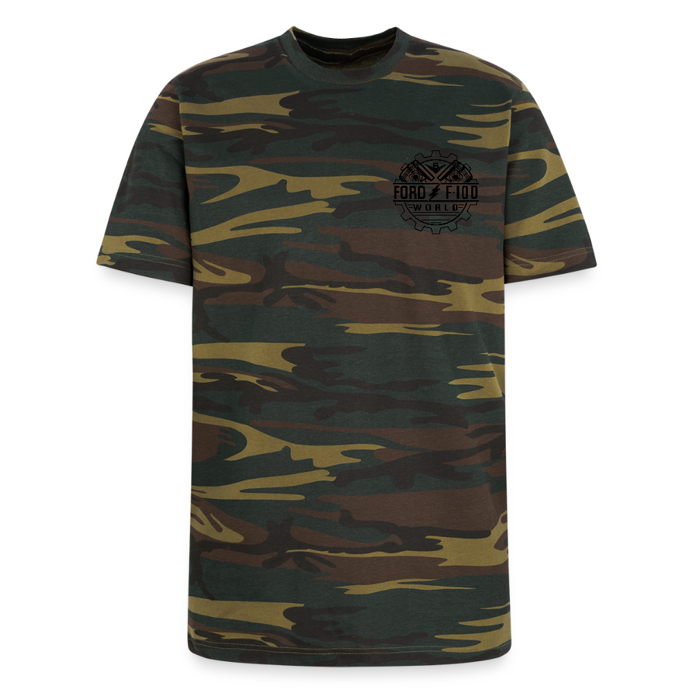 Unisex Camo Tee - green camo