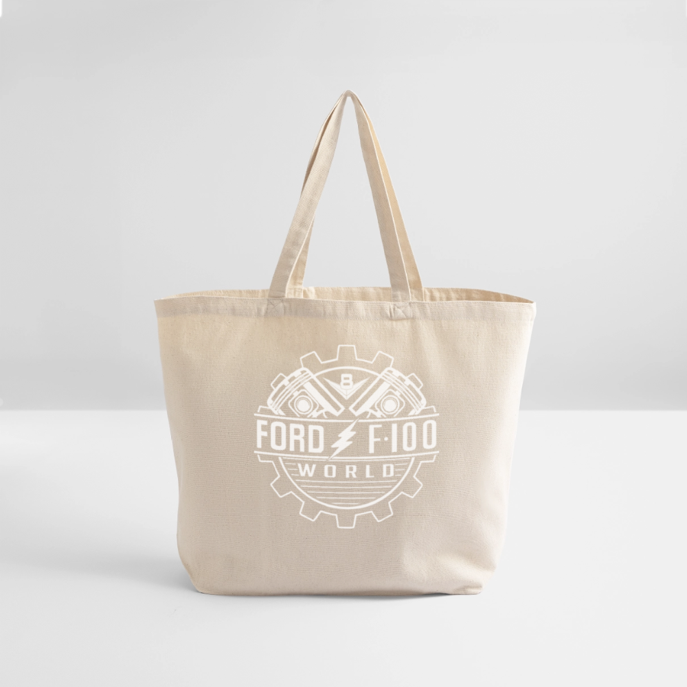 Eco-Friendly Cotton Tote - natural