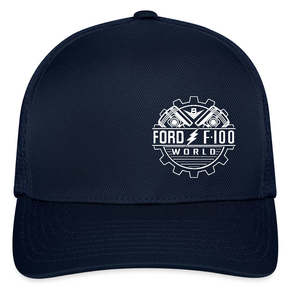 Flexfit Fitted Baseball Cap - navy
