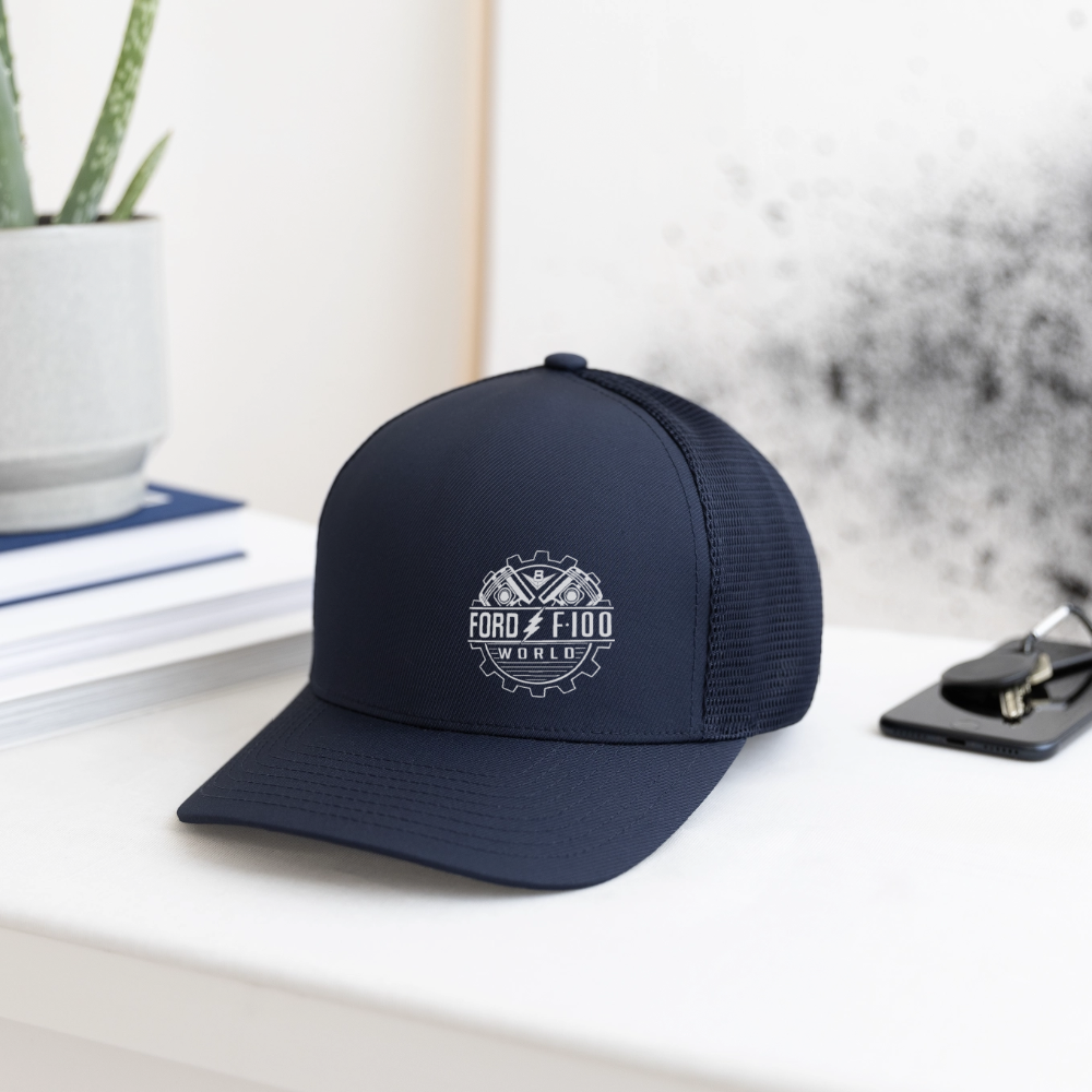 Flexfit Fitted Baseball Cap - navy