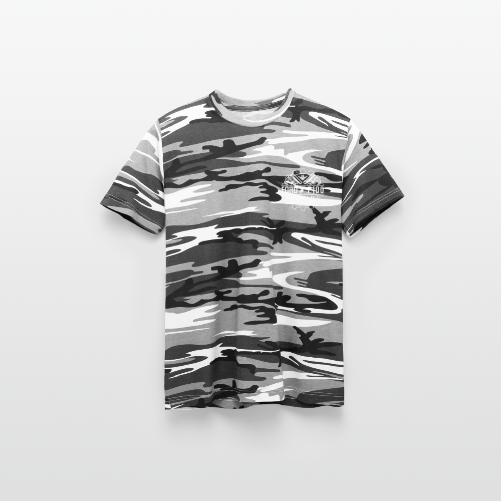 Unisex Camo Tee - black camo