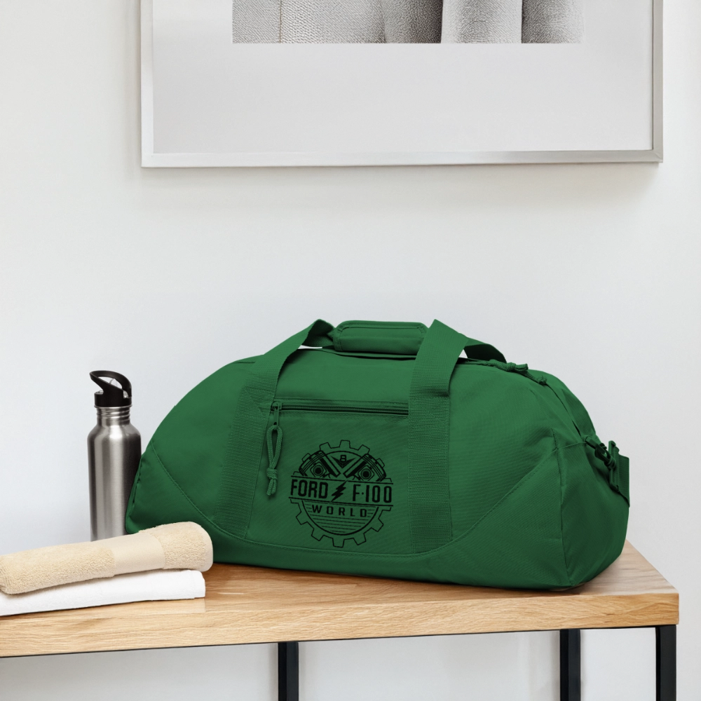 Recycled Duffel Bag - forest green