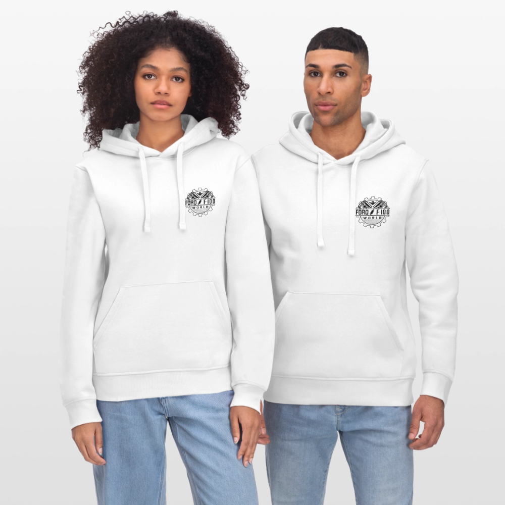 Stanley/Stella Drummer Unisex Organic Hoodie - white