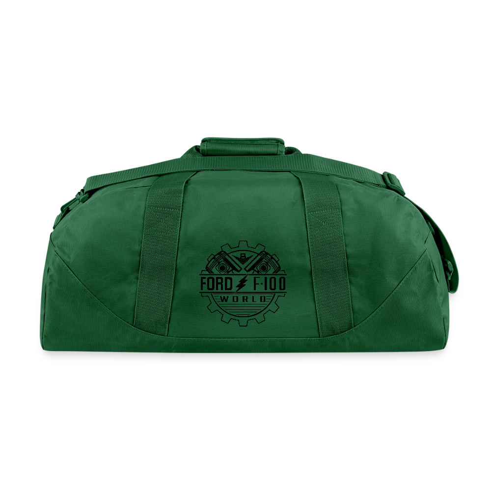 Recycled Duffel Bag - forest green