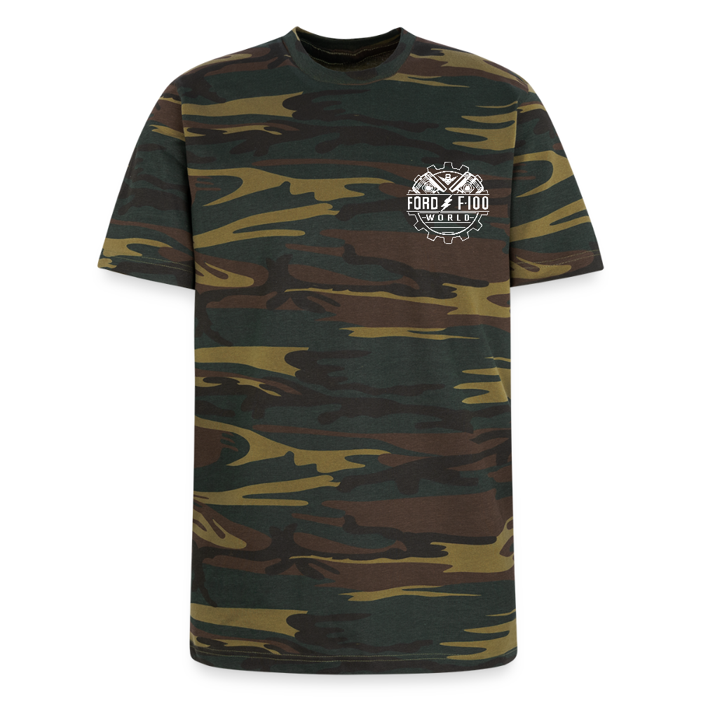 Unisex Camo Tee - green camo