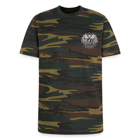 Unisex Camo Tee - green camo