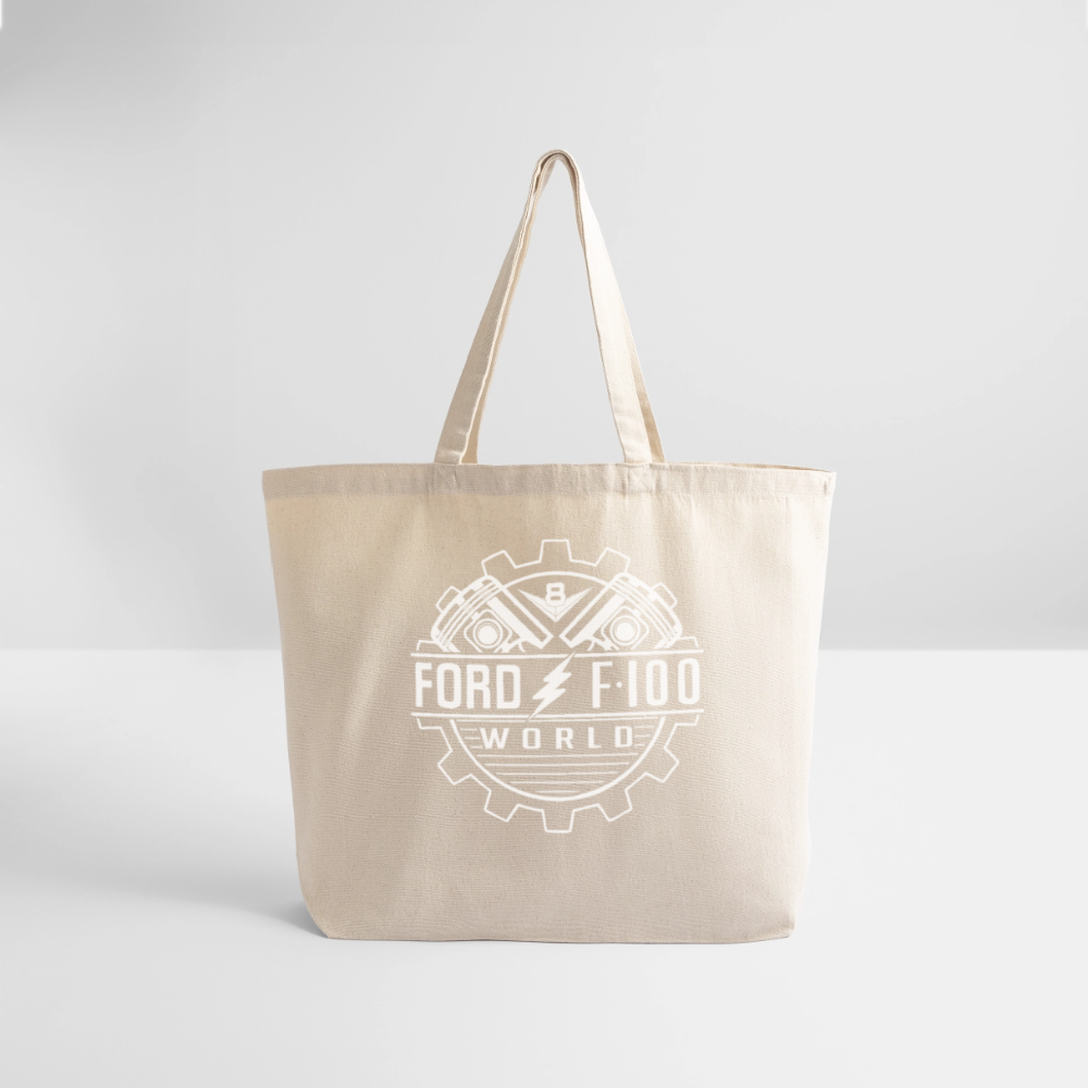 Eco-Friendly Cotton Tote - natural