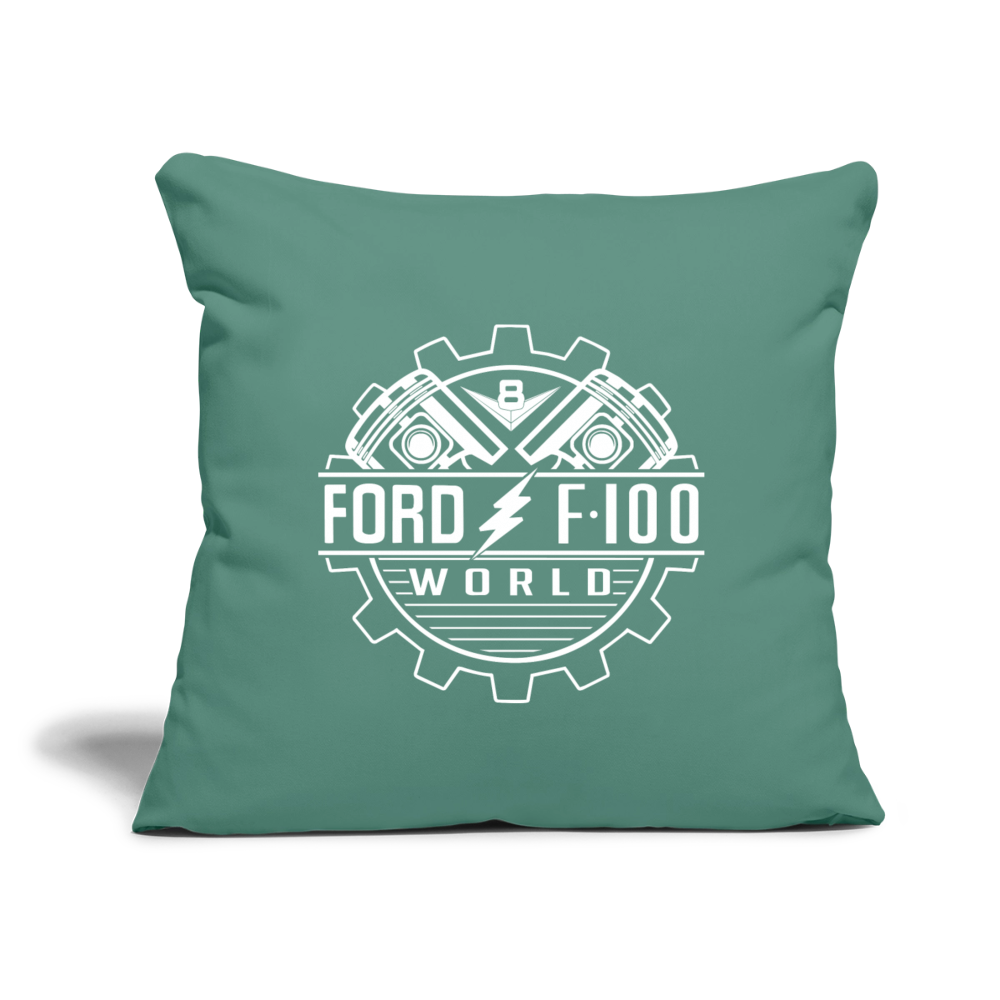 Throw Pillow Cover 18” x 18” - cypress green
