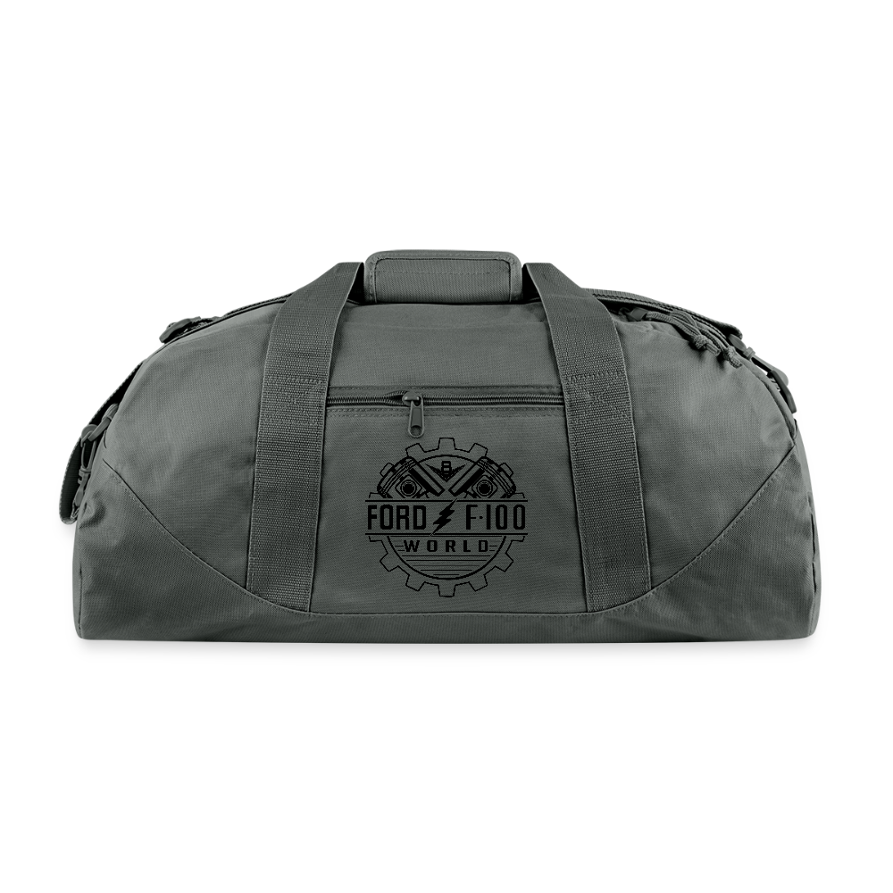 Recycled Duffel Bag - charcoal