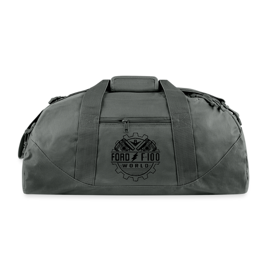 Recycled Duffel Bag - charcoal