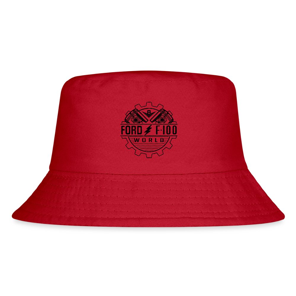 Kid's Bucket Hat - red