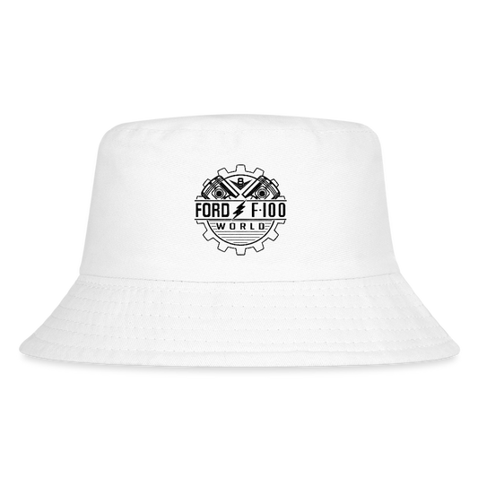 Kid's Bucket Hat - white