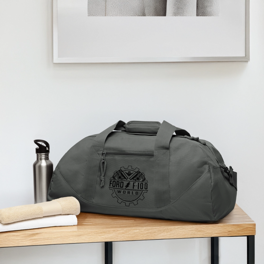 Recycled Duffel Bag - charcoal