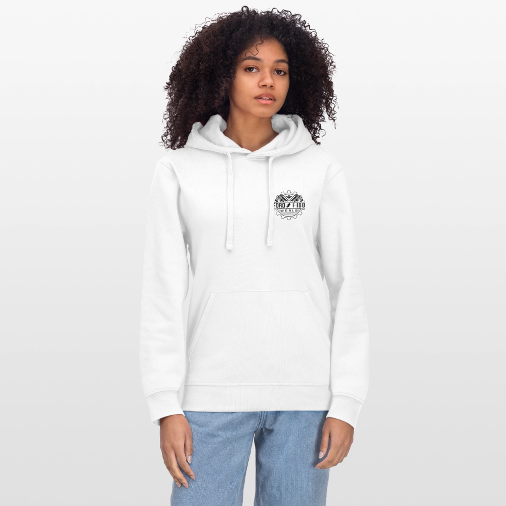 Stanley/Stella Drummer Unisex Organic Hoodie - white