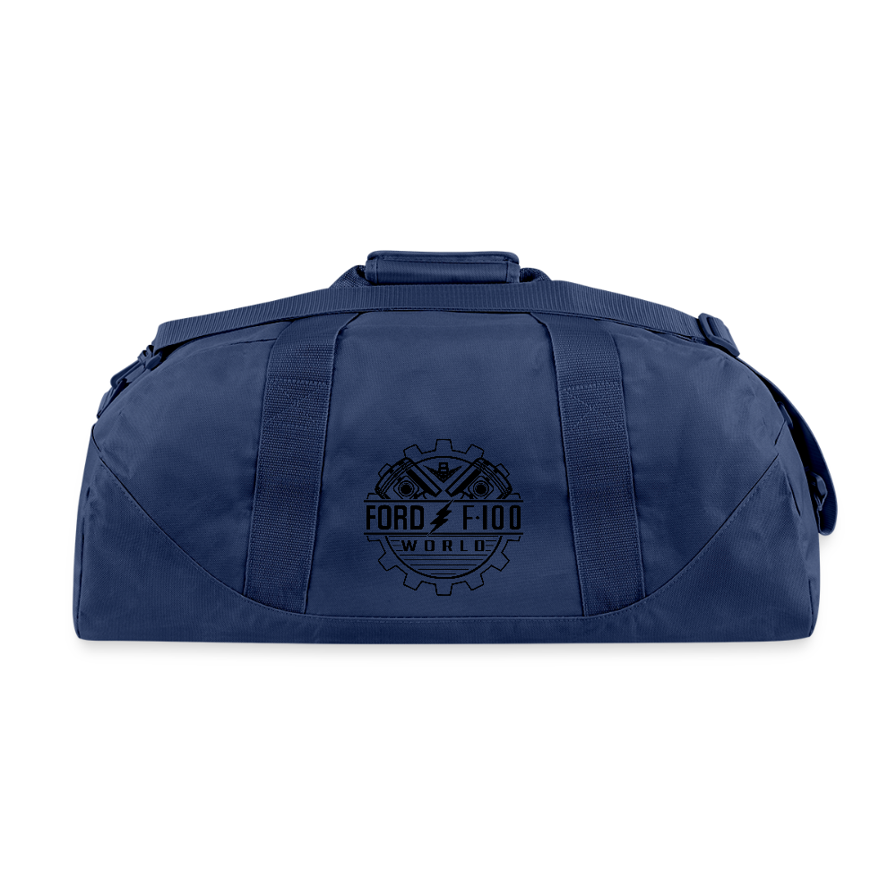 Recycled Duffel Bag - navy