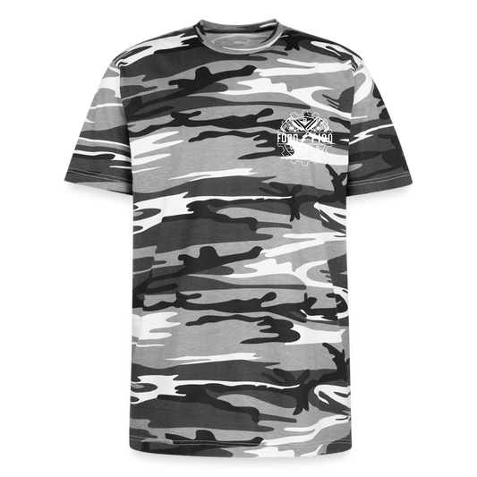 Unisex Camo Tee - black camo