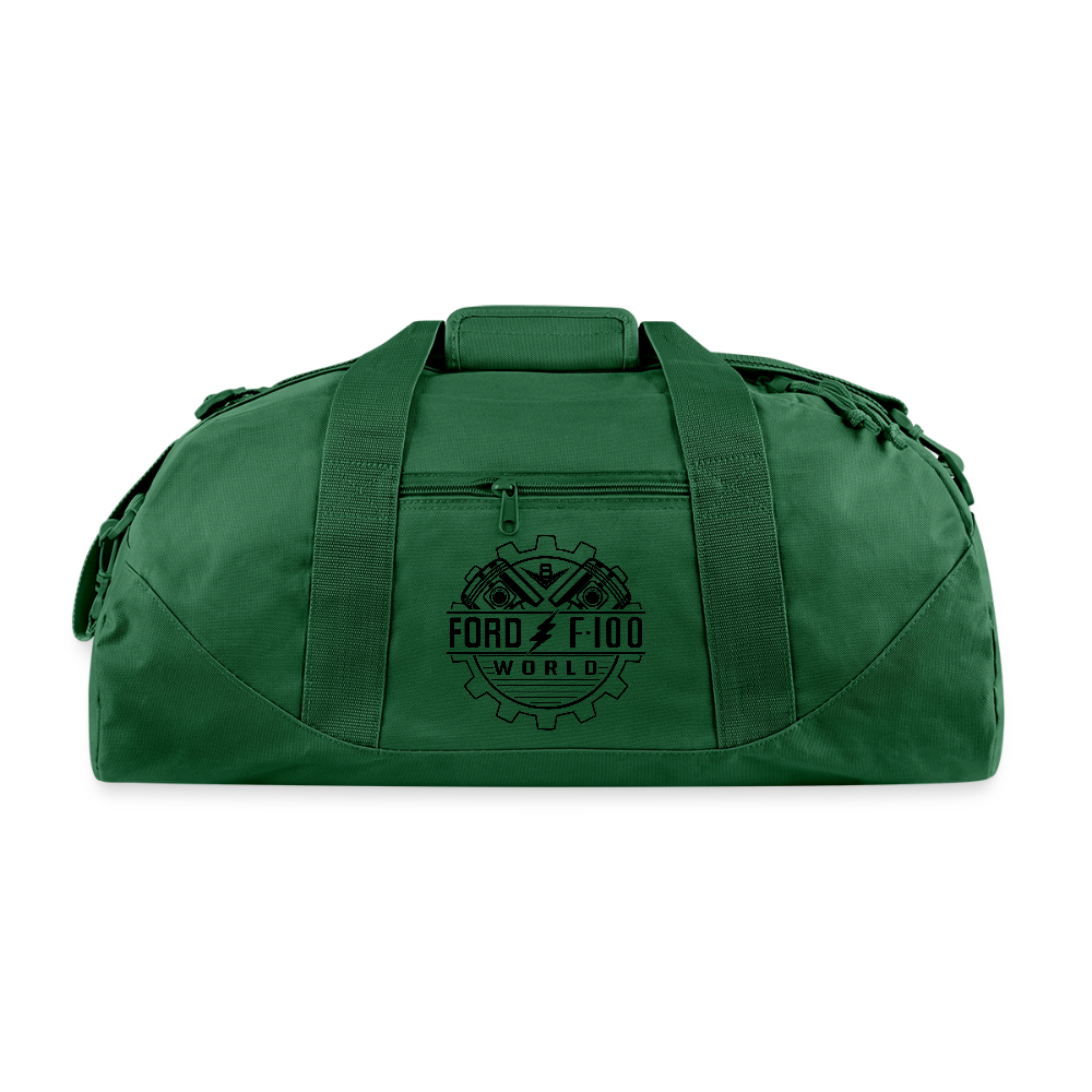Recycled Duffel Bag - forest green