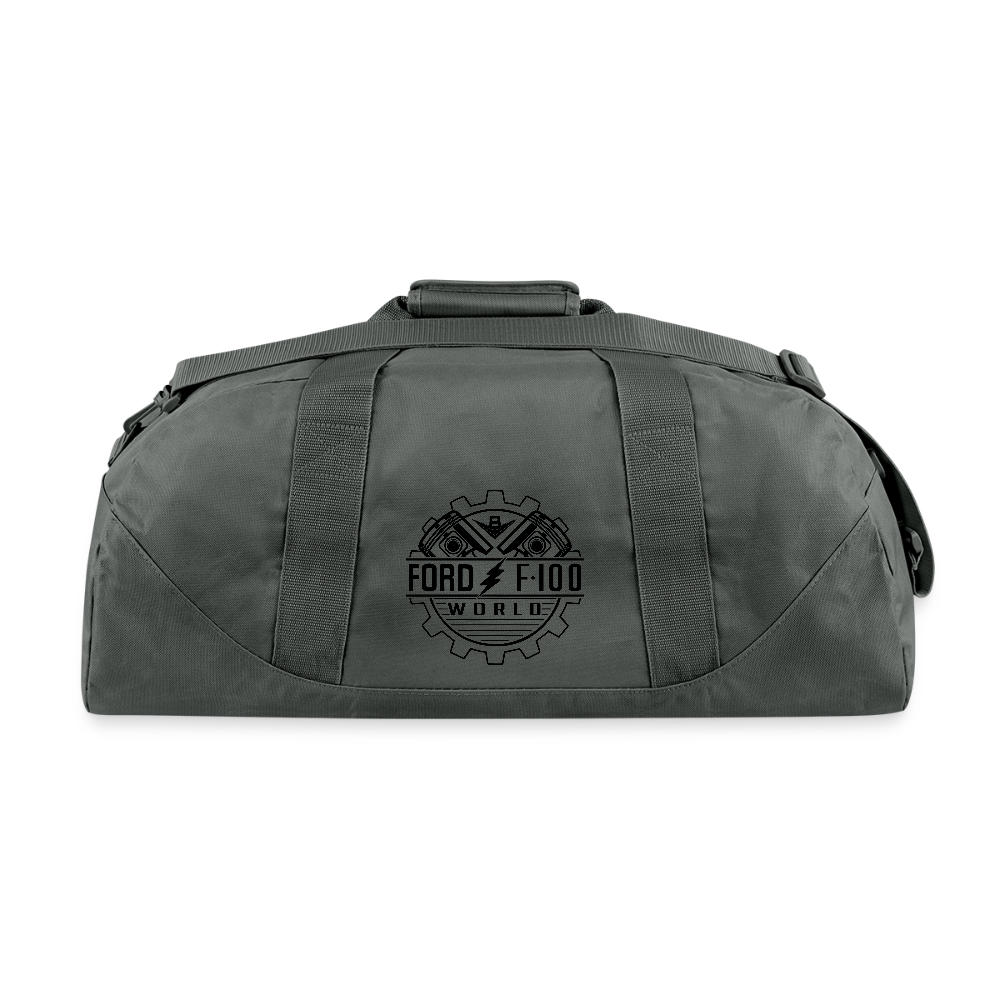 Recycled Duffel Bag - charcoal