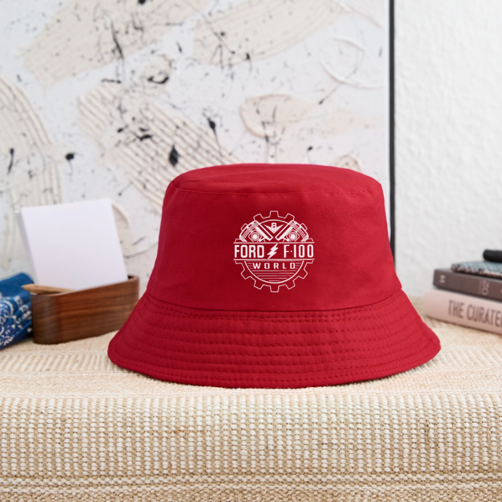 Kid's Bucket Hat - red