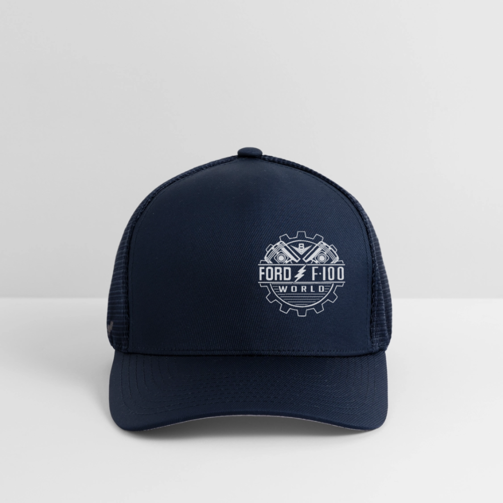 Flexfit Fitted Baseball Cap - navy
