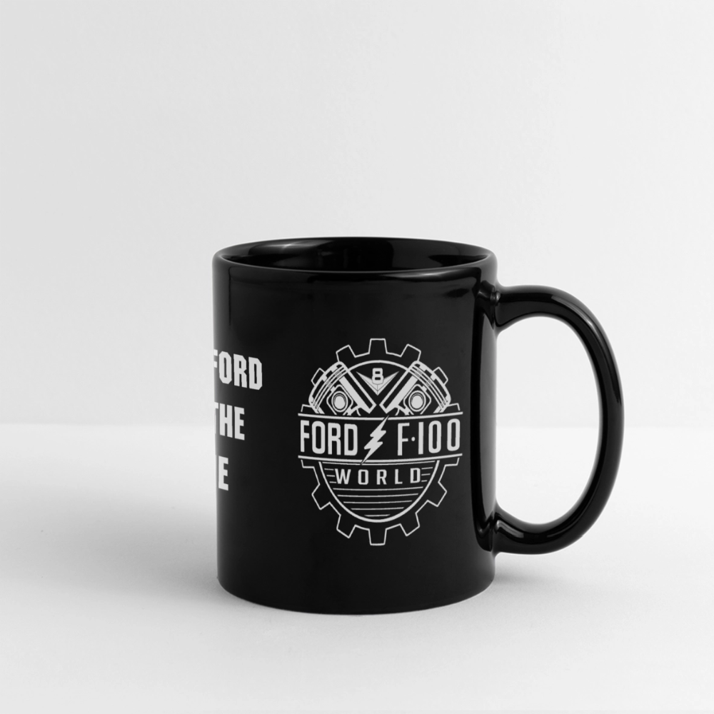 Full Color Panoramic Mug - black