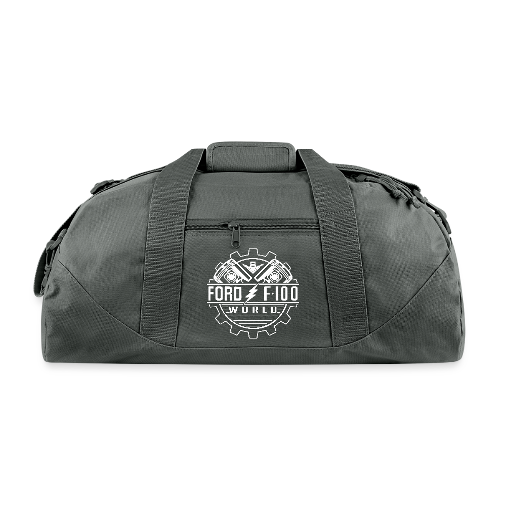 Recycled Duffel Bag - charcoal