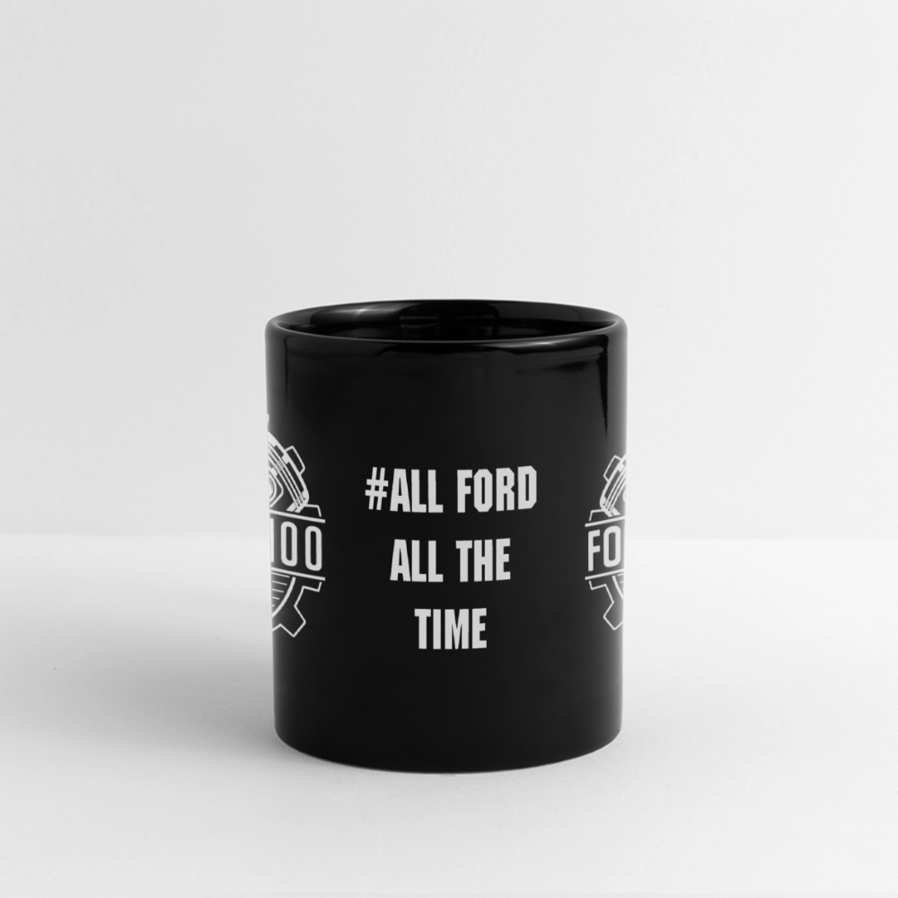 Full Color Panoramic Mug - black