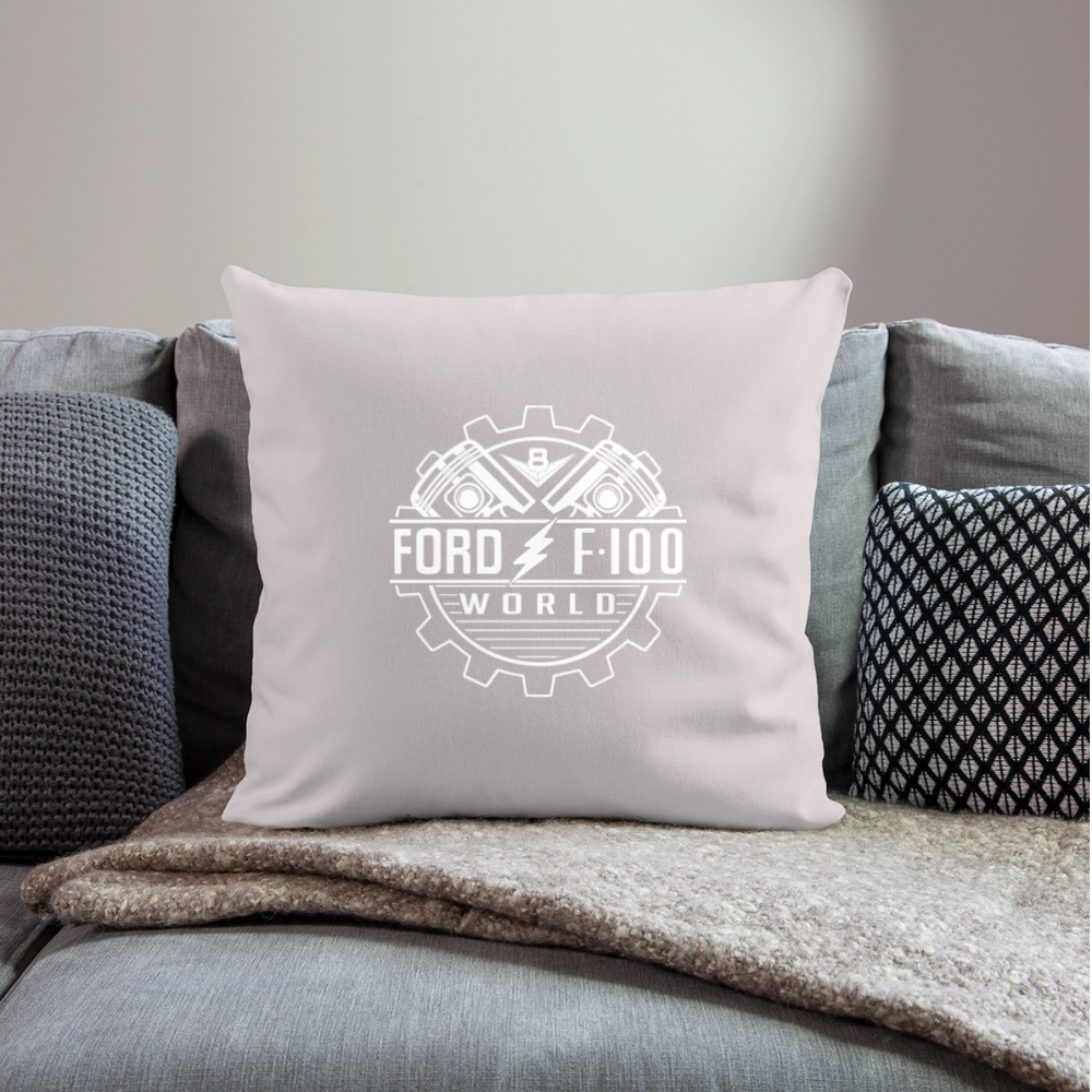 Throw Pillow Cover 18” x 18” - light taupe