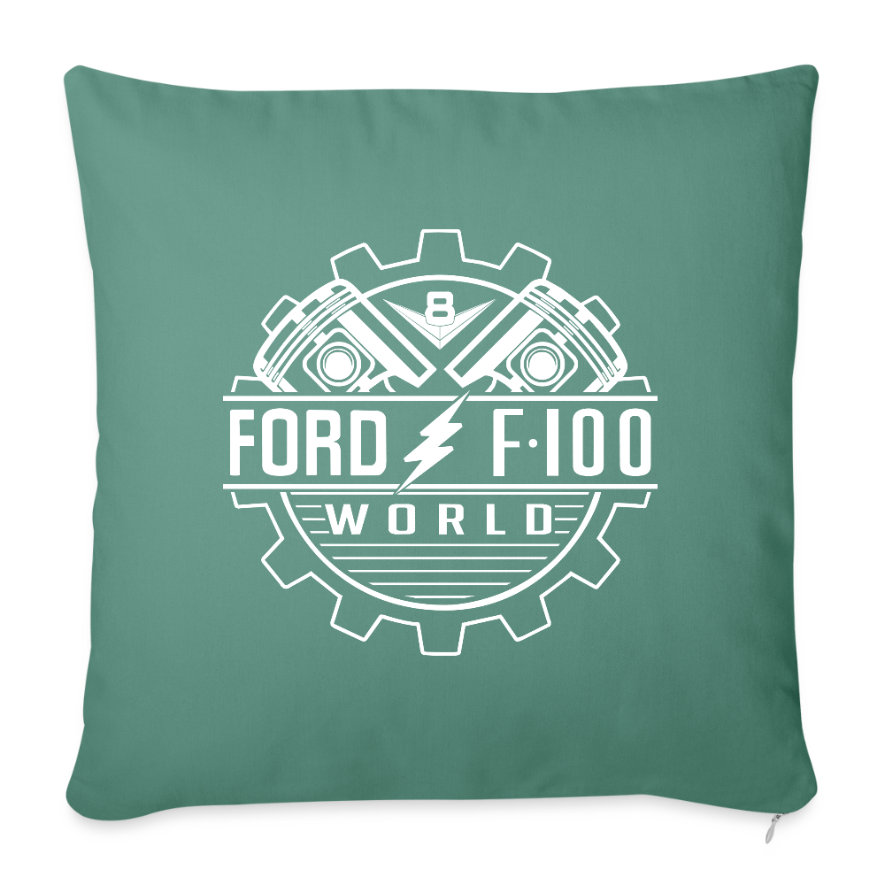 Throw Pillow Cover 18” x 18” - cypress green