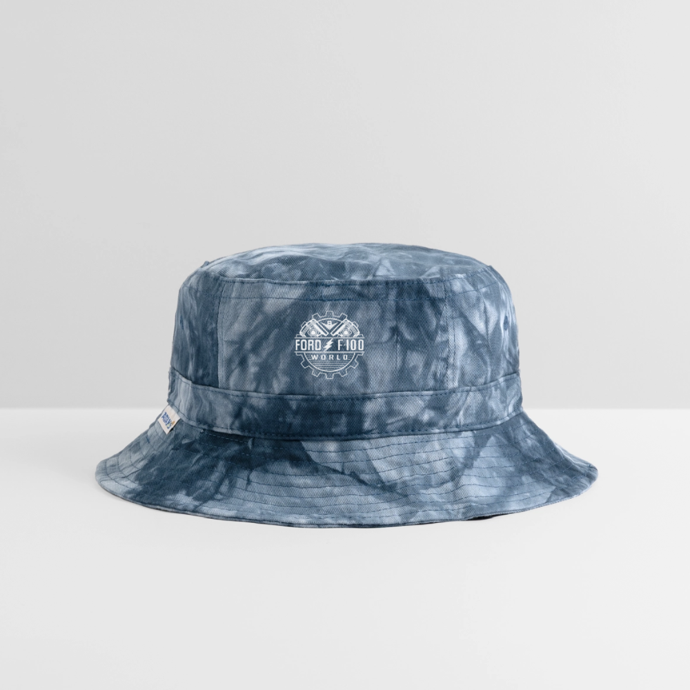Tie Dye Bucket Hat - navy Tie Dye
