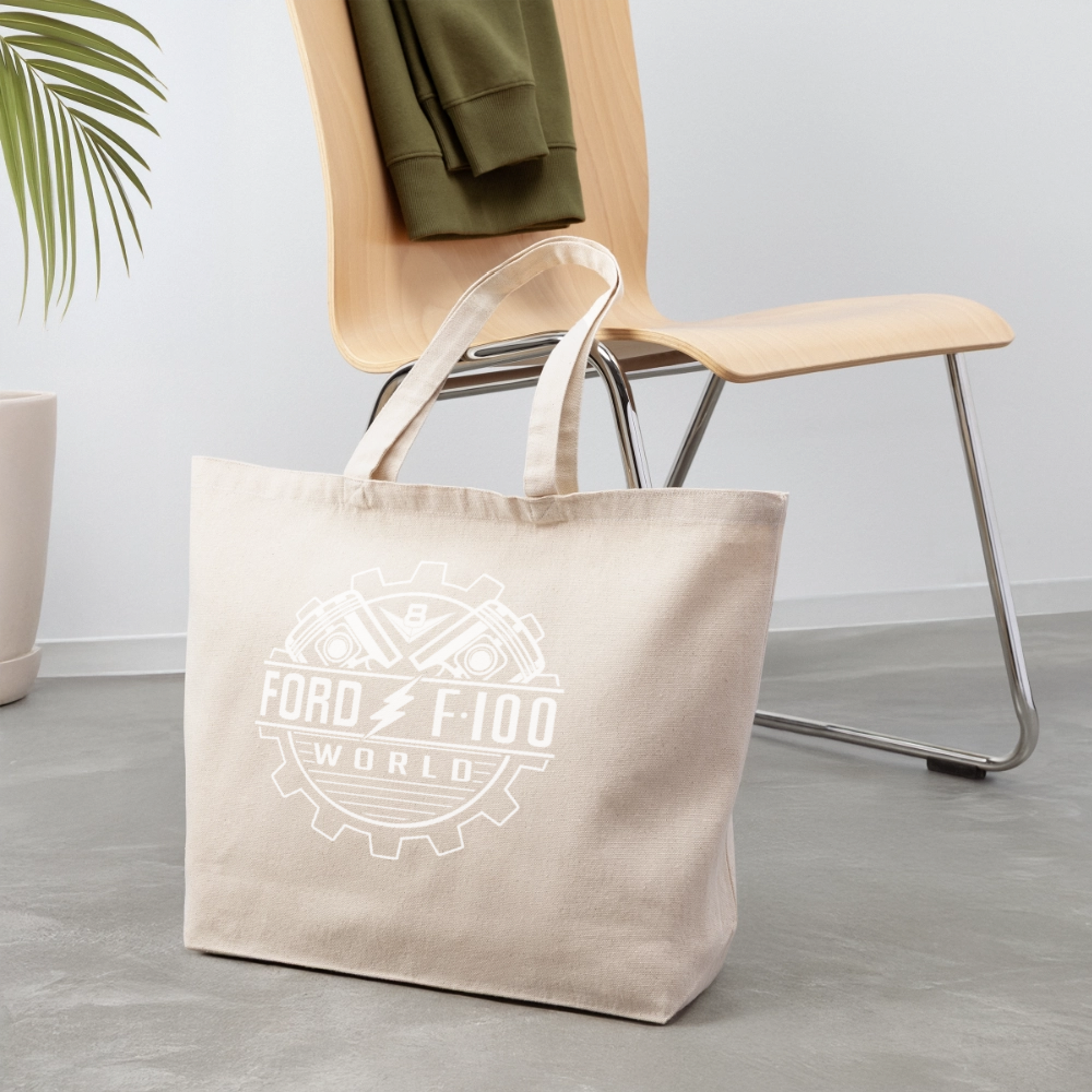 Eco-Friendly Cotton Tote - natural