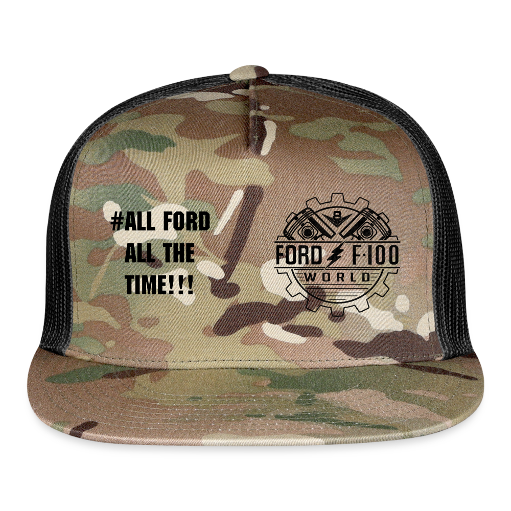 Trucker Cap - MultiCam\black