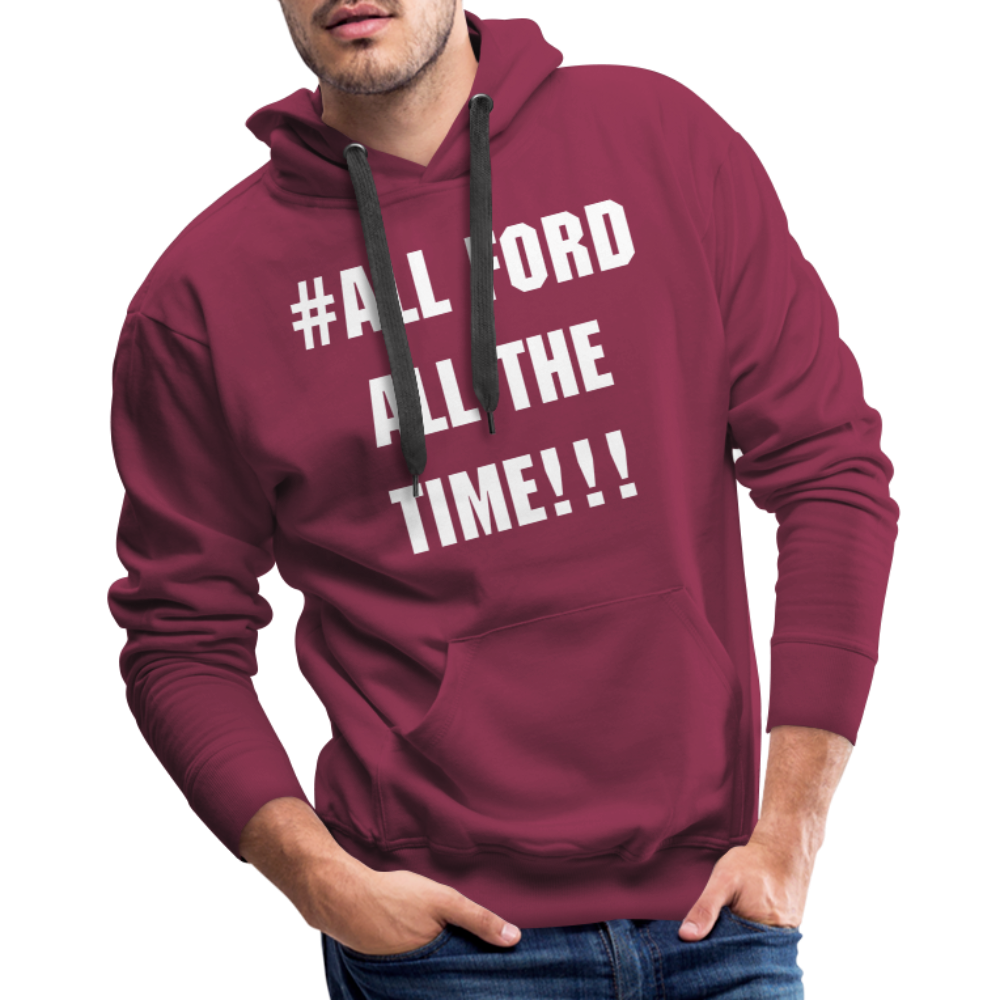 Men’s Premium Hoodie - burgundy